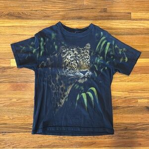 Vintage Peter Kull AOP Leopard T